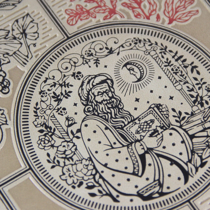 The leather-bound book "Rubai" by Omar Khayyam